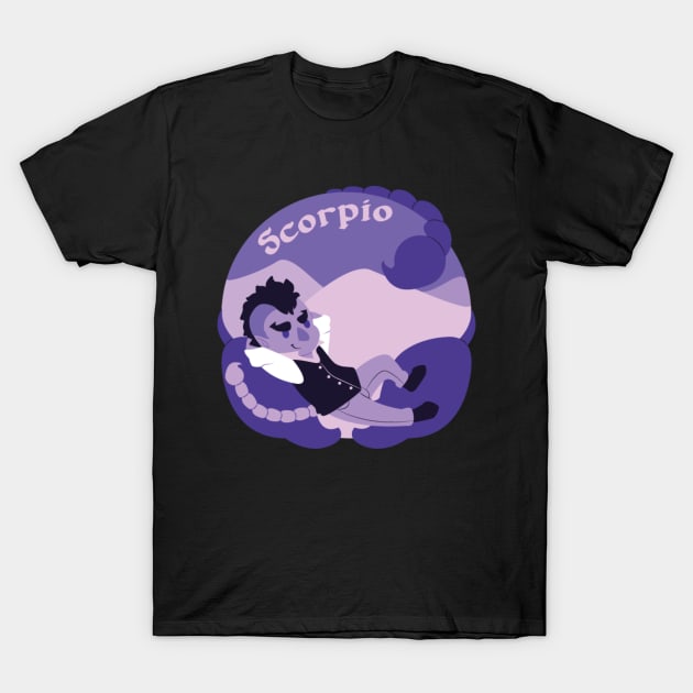 Scorpio T-Shirt by DSinkArt